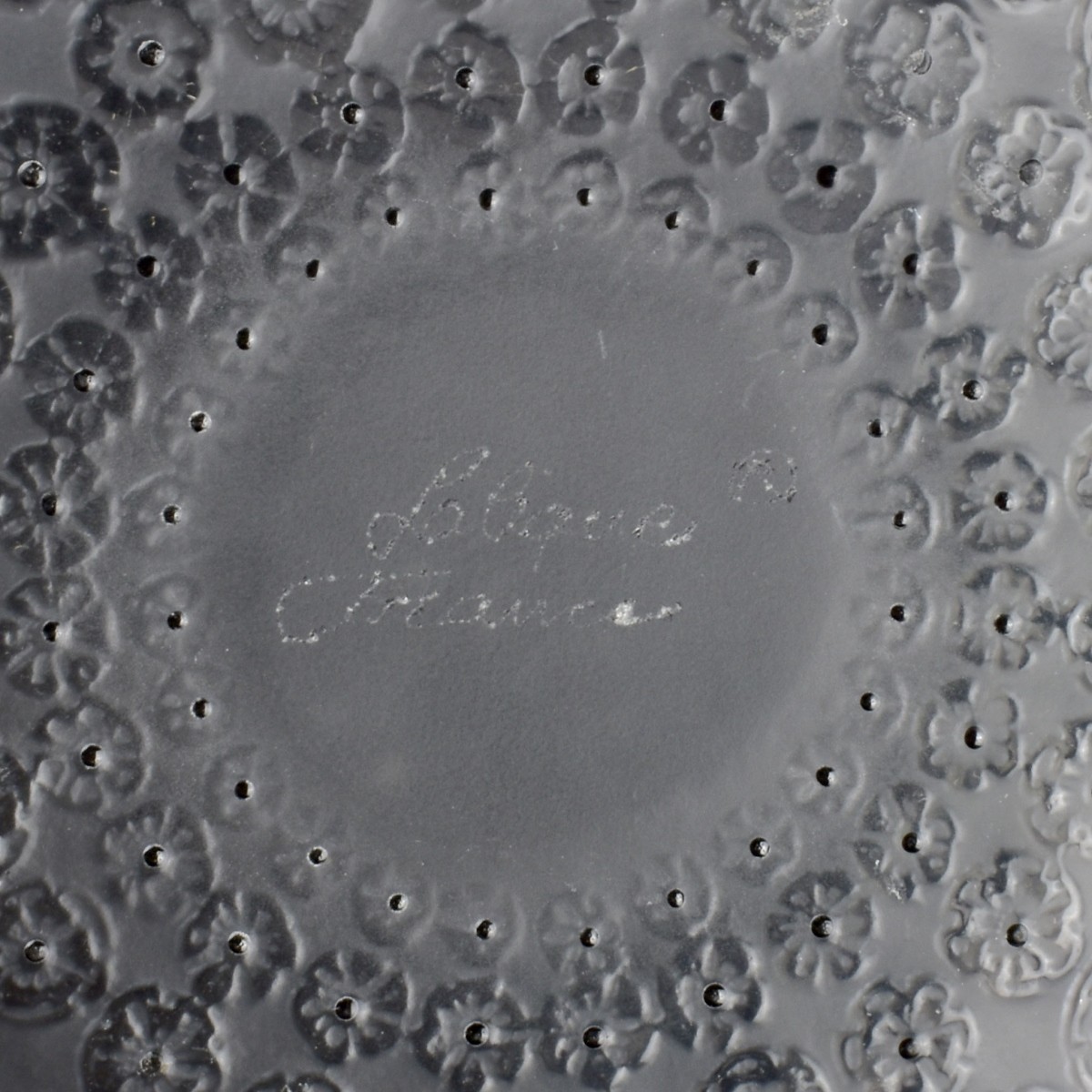 Lalique France "Nemours" Crystal Bowl