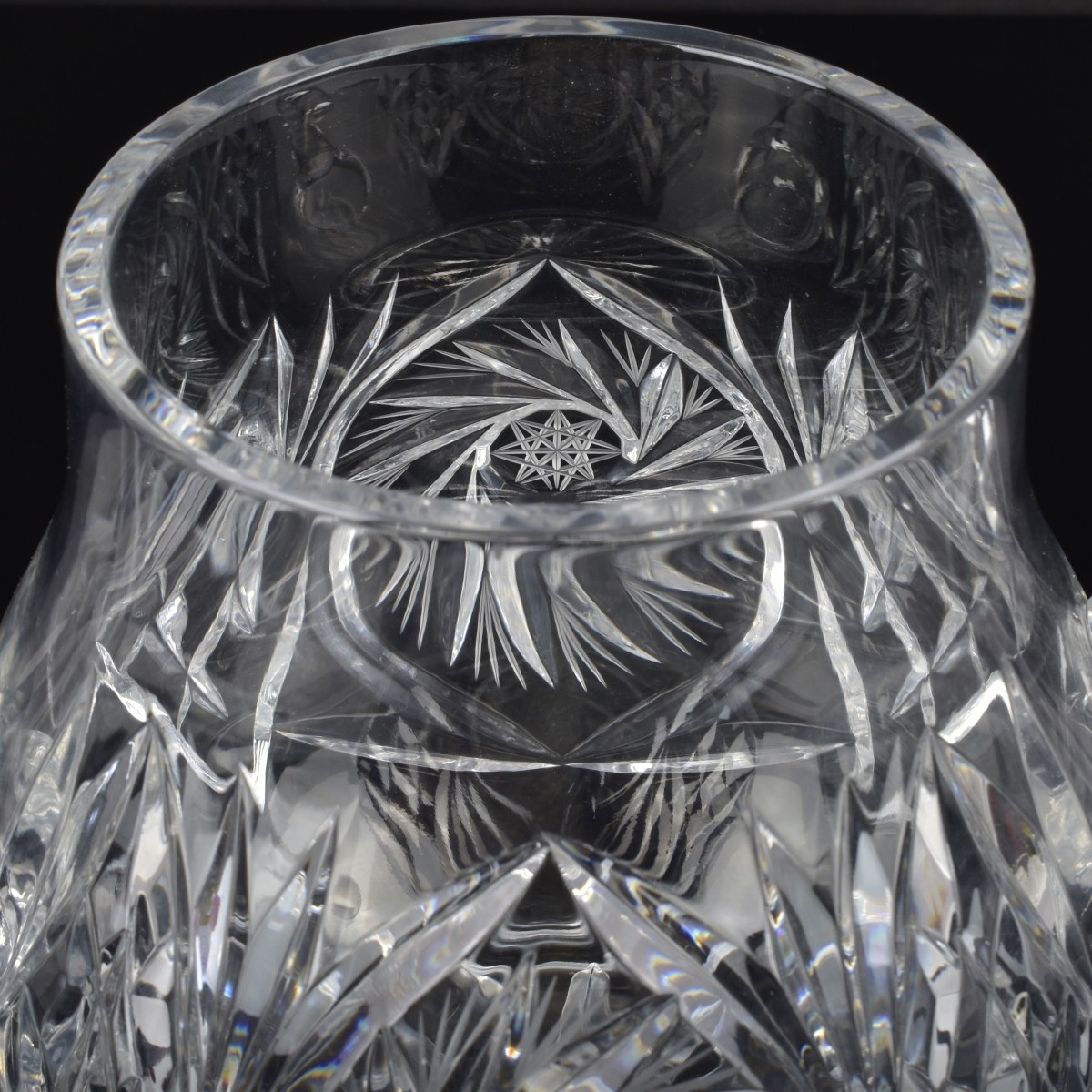 Antique Cut Glass Teapot