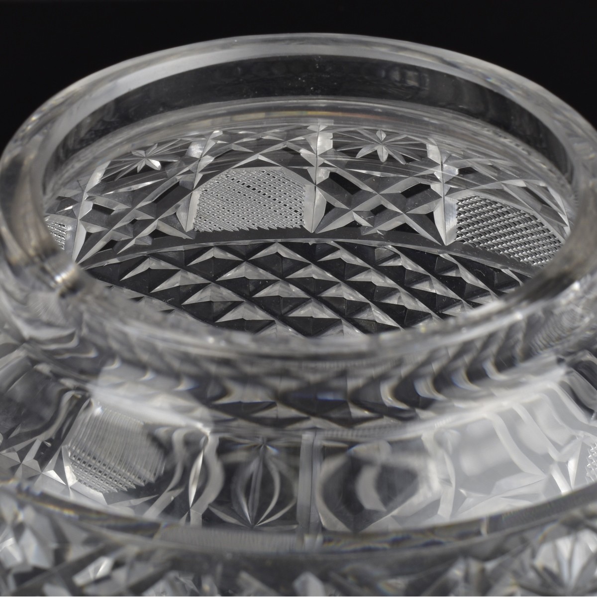 Antique Cut Glass Teapot