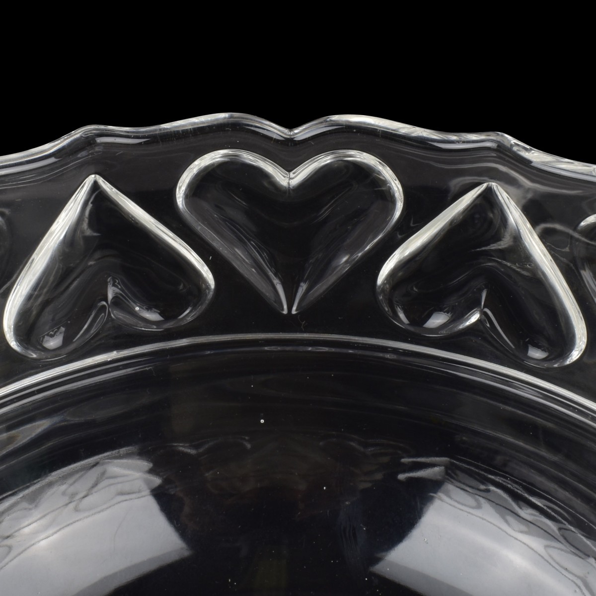 Tiffany & Co "Hearts" Crystal Glass Ware