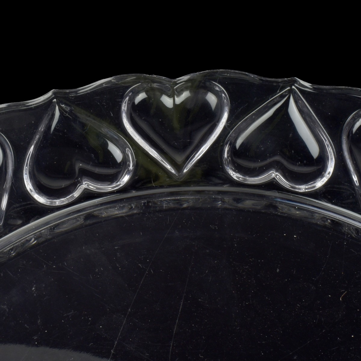 Tiffany & Co "Hearts" Crystal Glass Ware