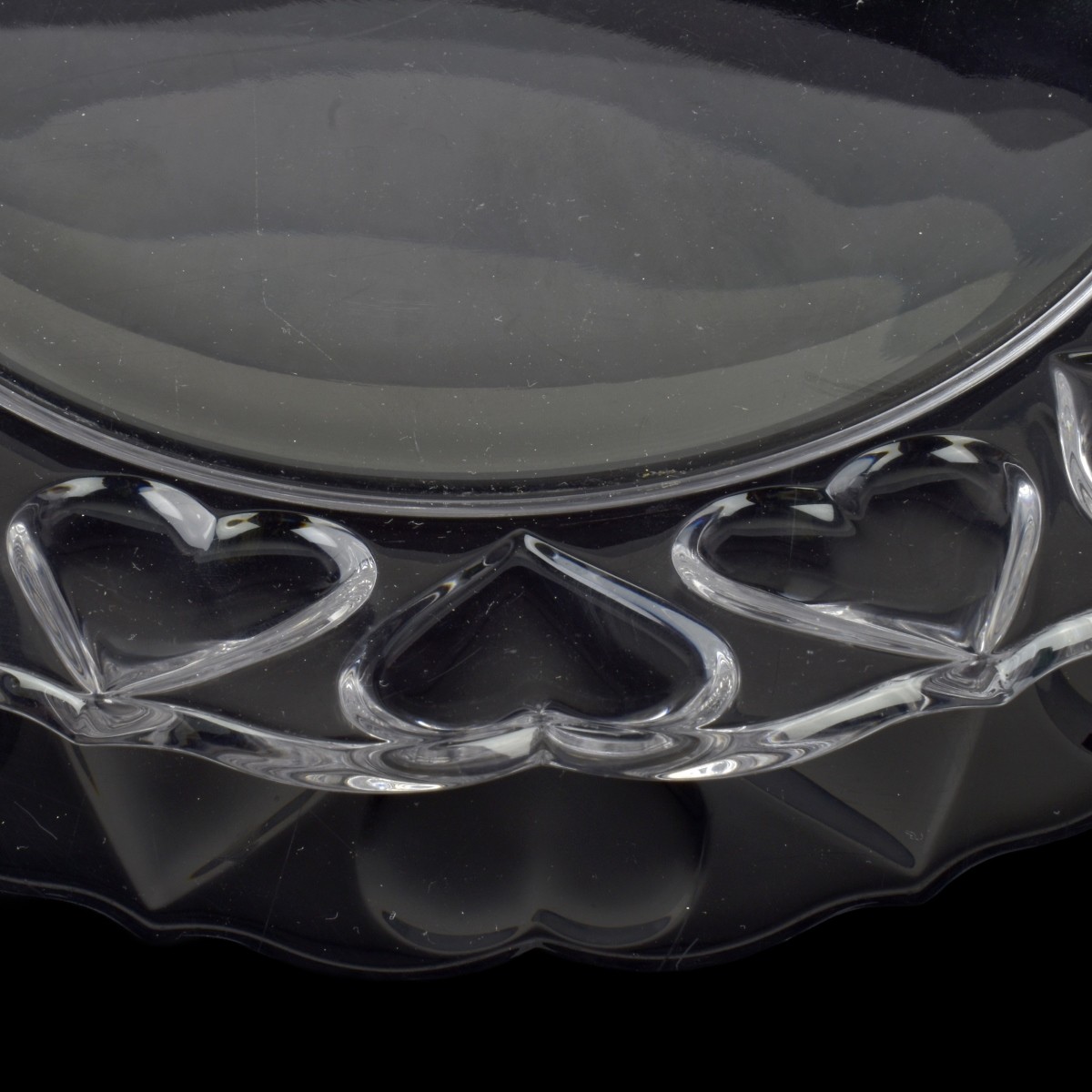 Tiffany & Co "Hearts" Crystal Glass Ware