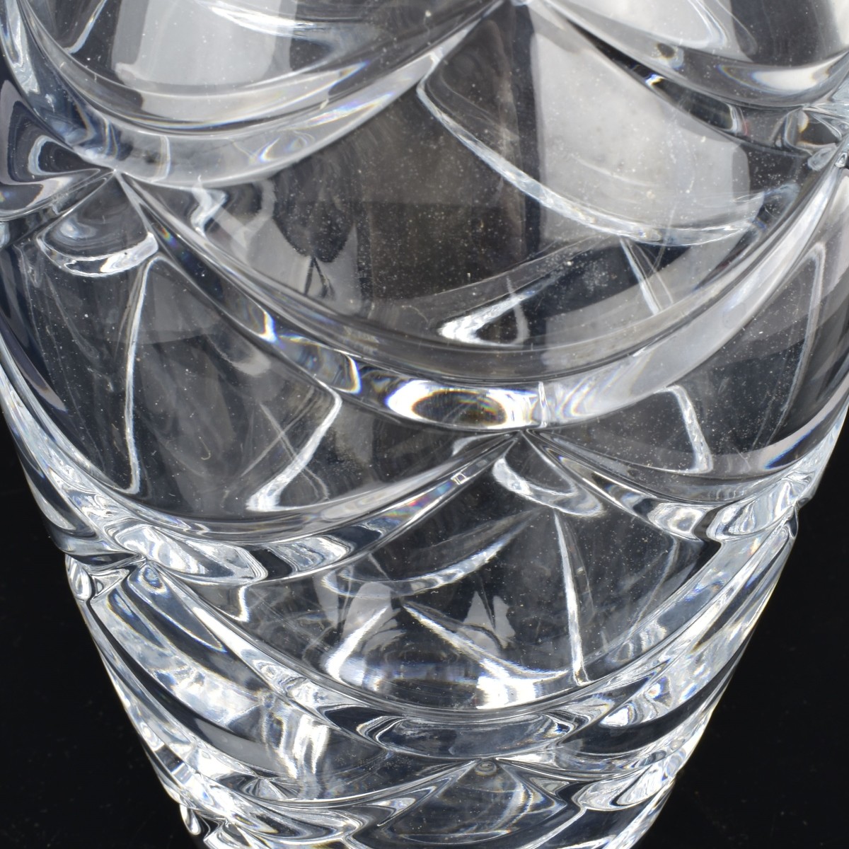 Faberge "Pinecone" Crystal Vase