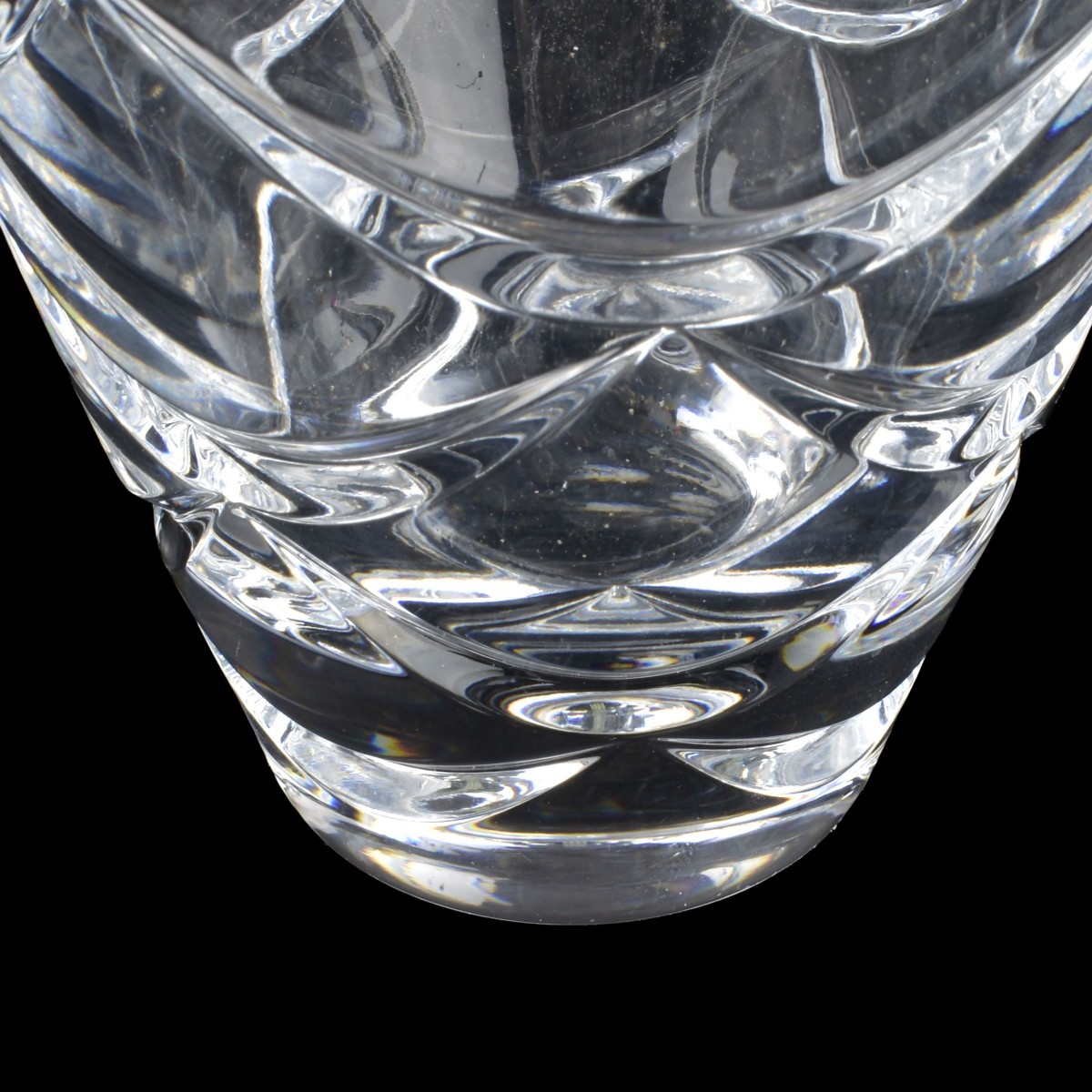 Faberge "Pinecone" Crystal Vase