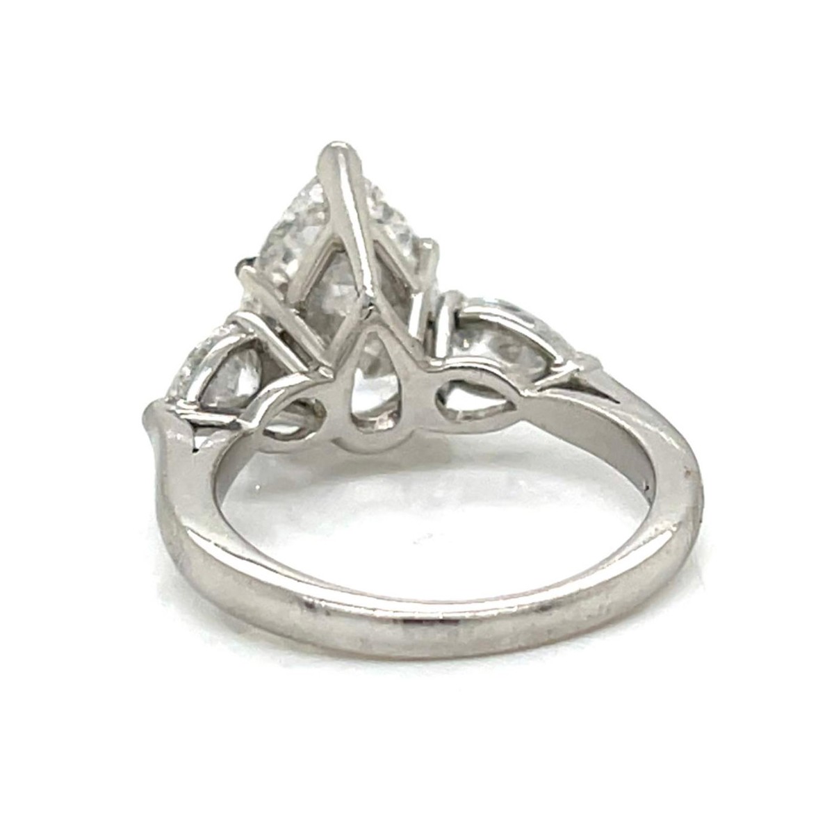 GIA Diamond and Platinum Ring