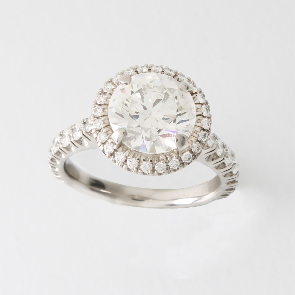 Cartier / GIA Diamond, Platinum Ring
