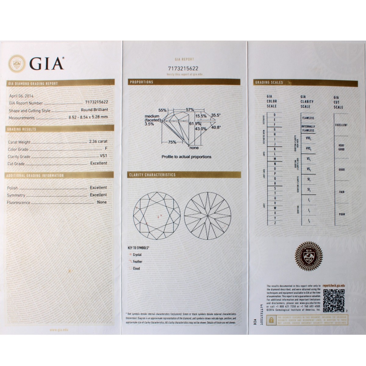 Cartier / GIA Diamond, Platinum Ring