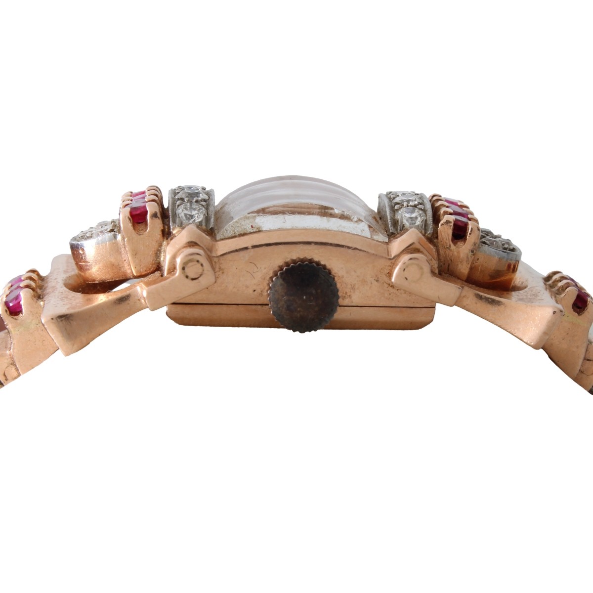 Hamilton Gemstone and 14K Watch