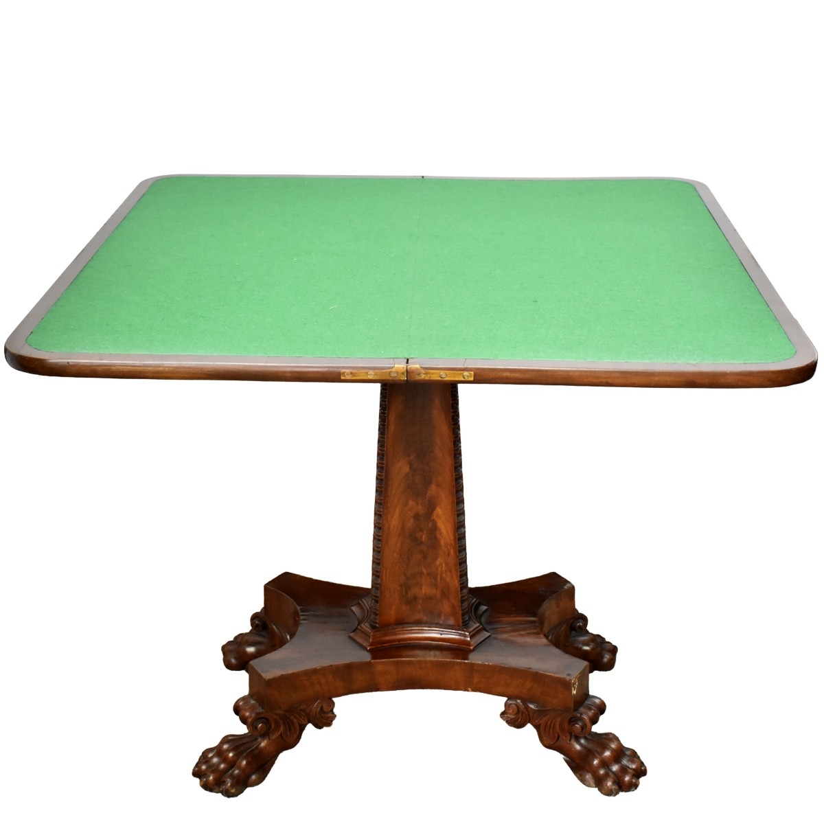 American Federal Mahogany Game Table