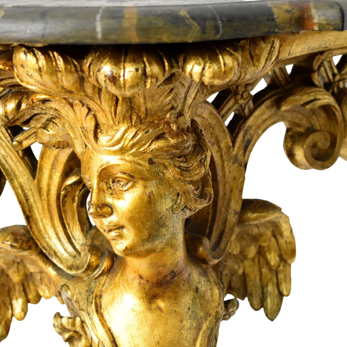 Late 19th Century Gilt Wood Console