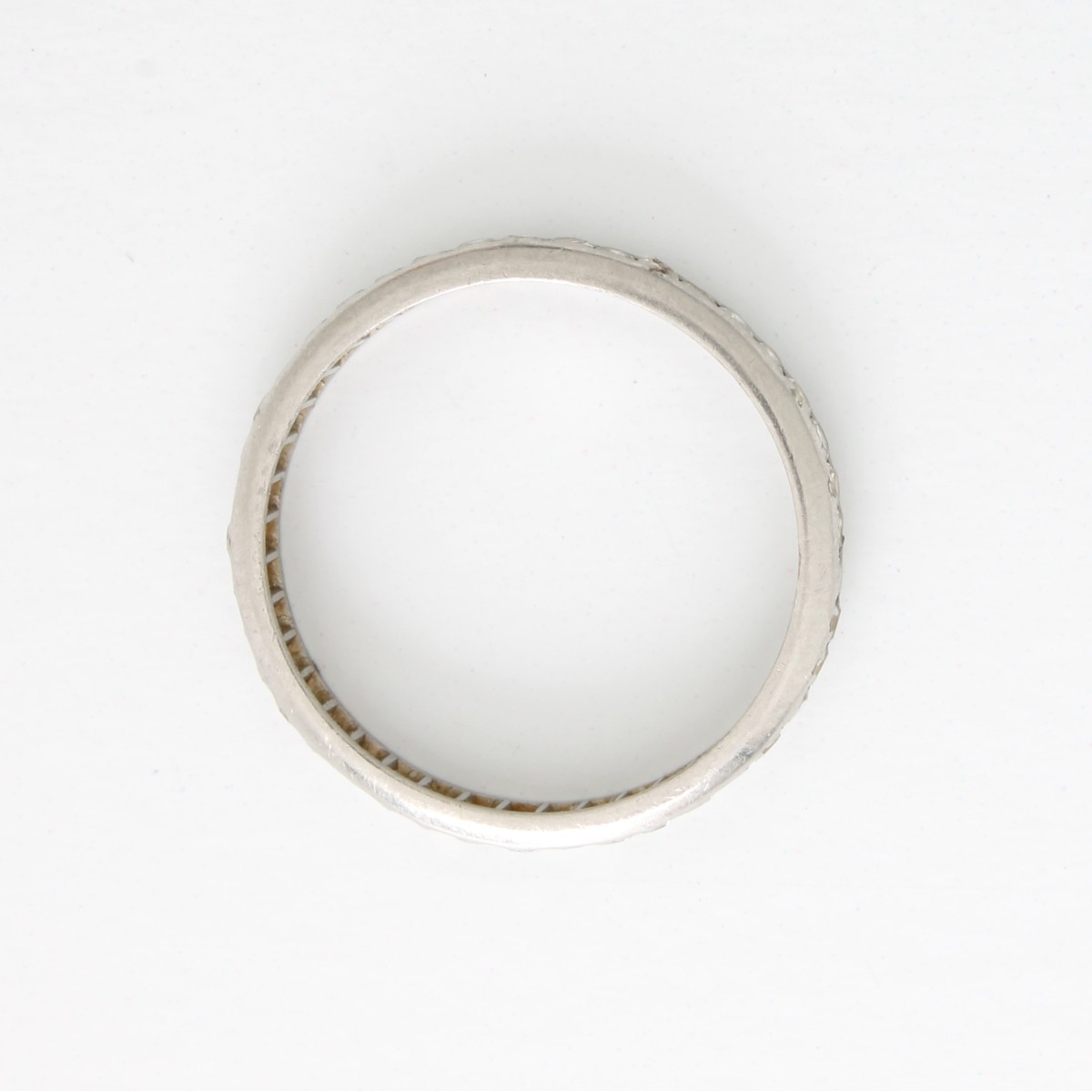 Diamond and Platinum Eternity Band