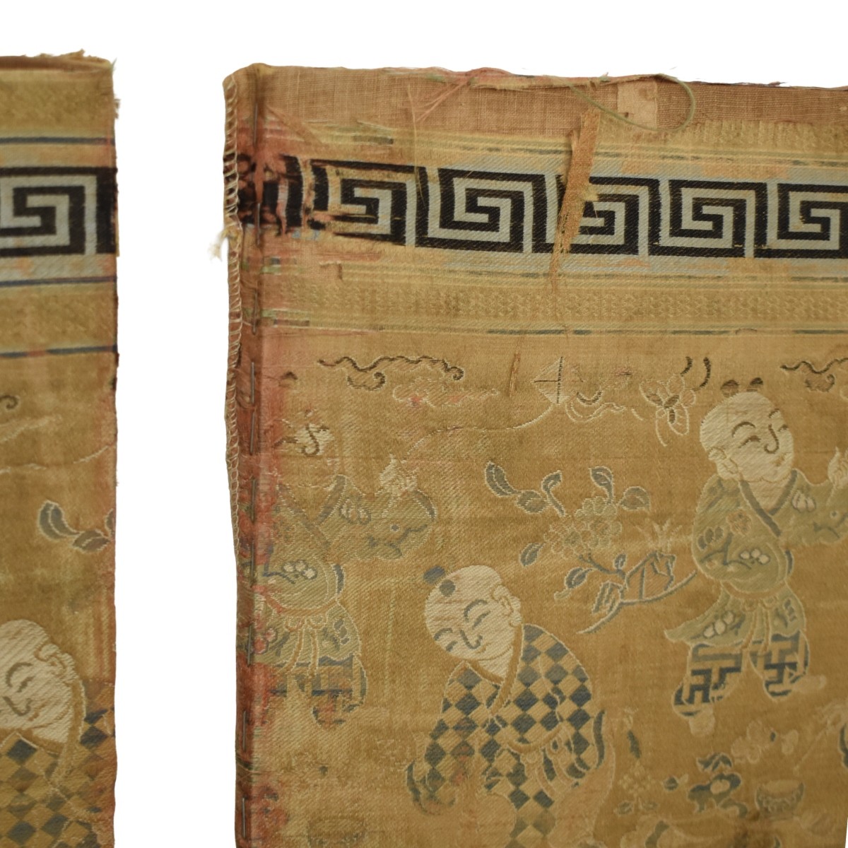 Woven Chinese Silk Panels