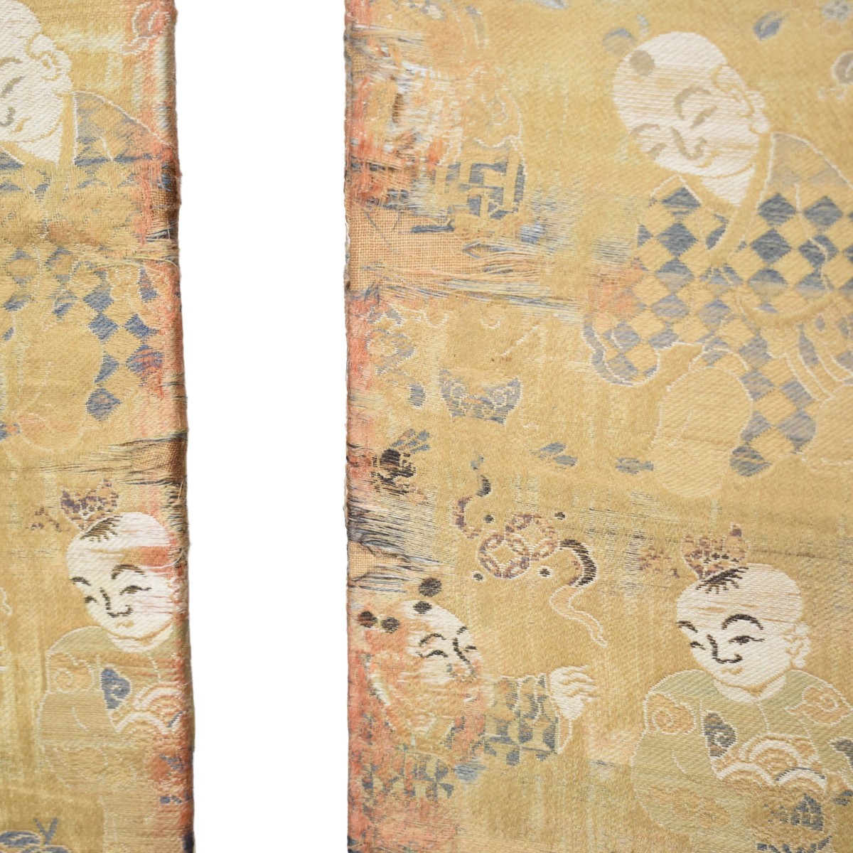 Woven Chinese Silk Panels