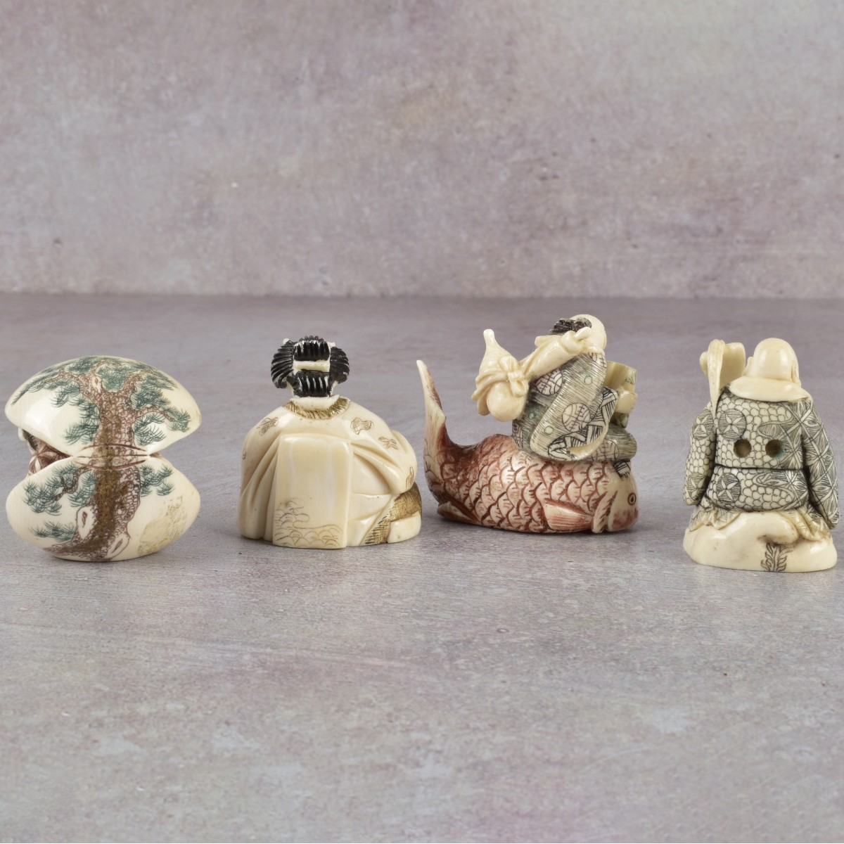 Antique Japanese Carved Netsuke's