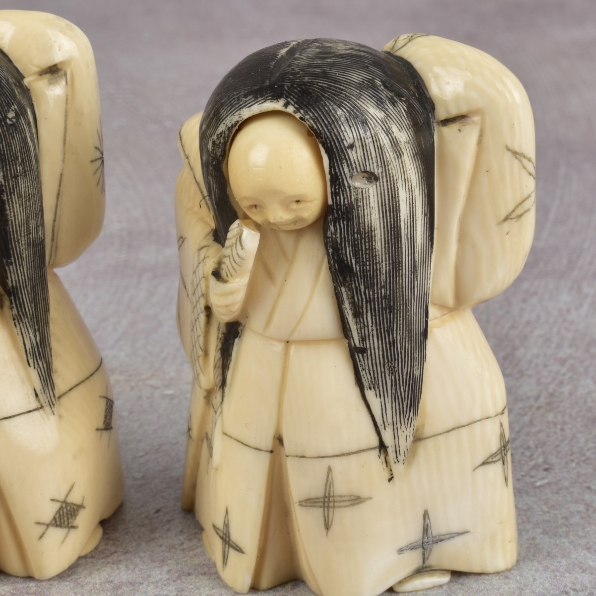 Antique Japanese Carved Netsuke's