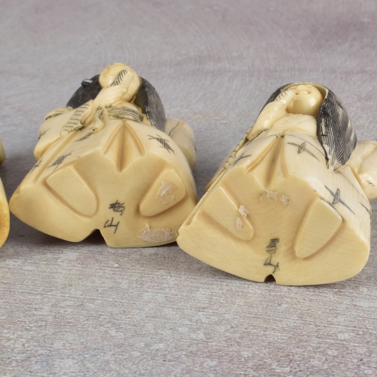 Antique Japanese Carved Netsuke's