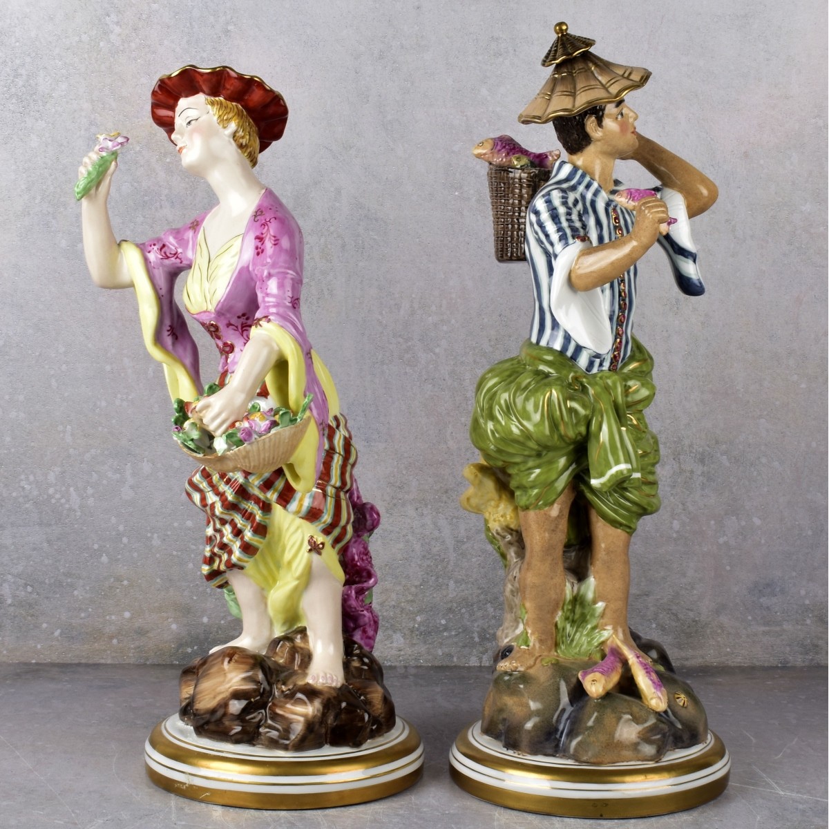 Chelsea House Porcelain Statues