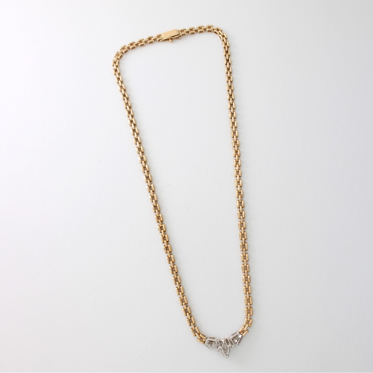 Diamond and 14K Necklace