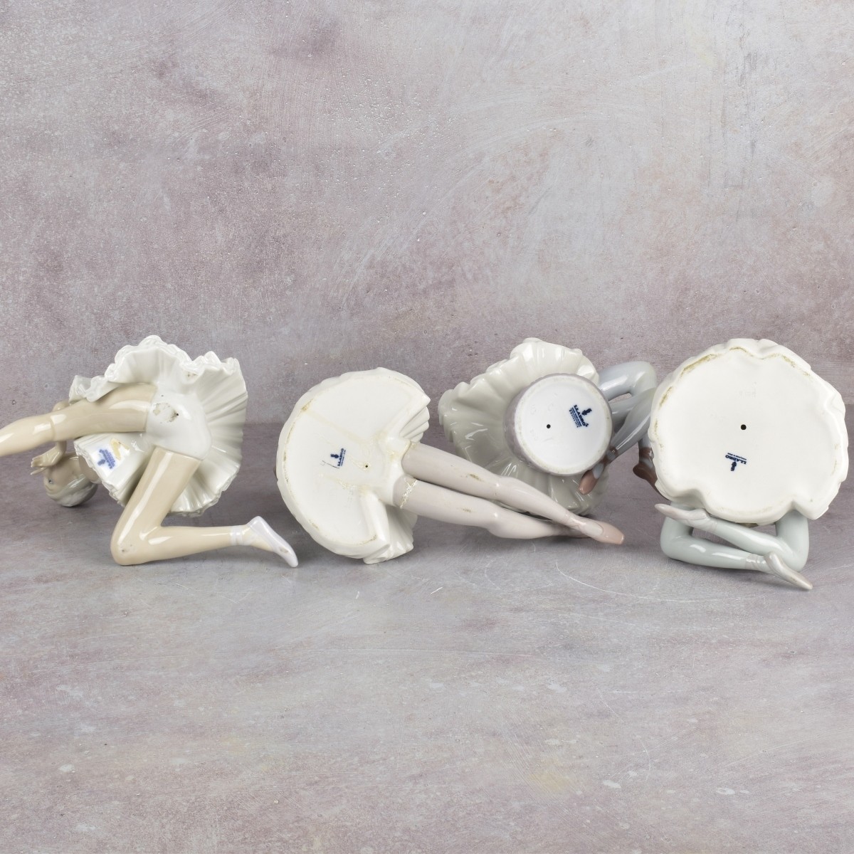 Lladro Spain Gloss Porcelain Sculptures