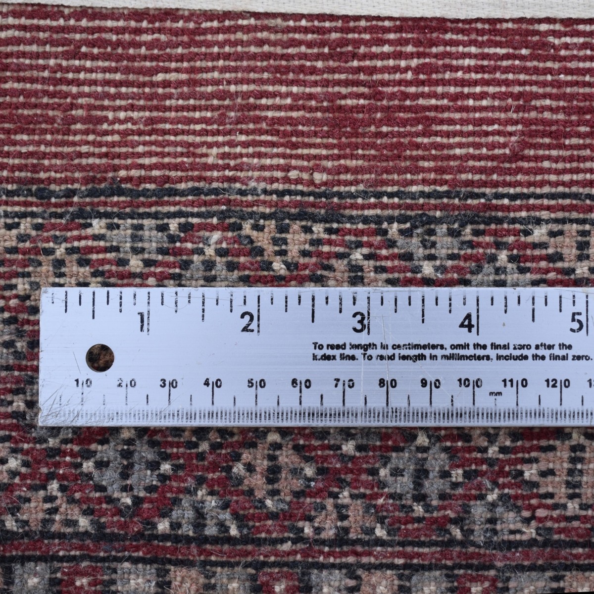 Vintage Persian Bokhara Wool Rug