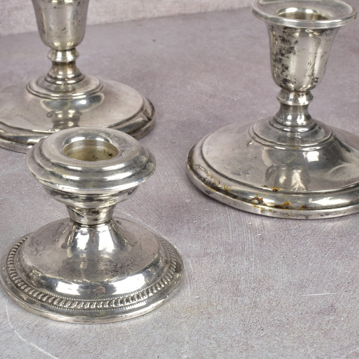 Weighted Sterling Silver Pieces