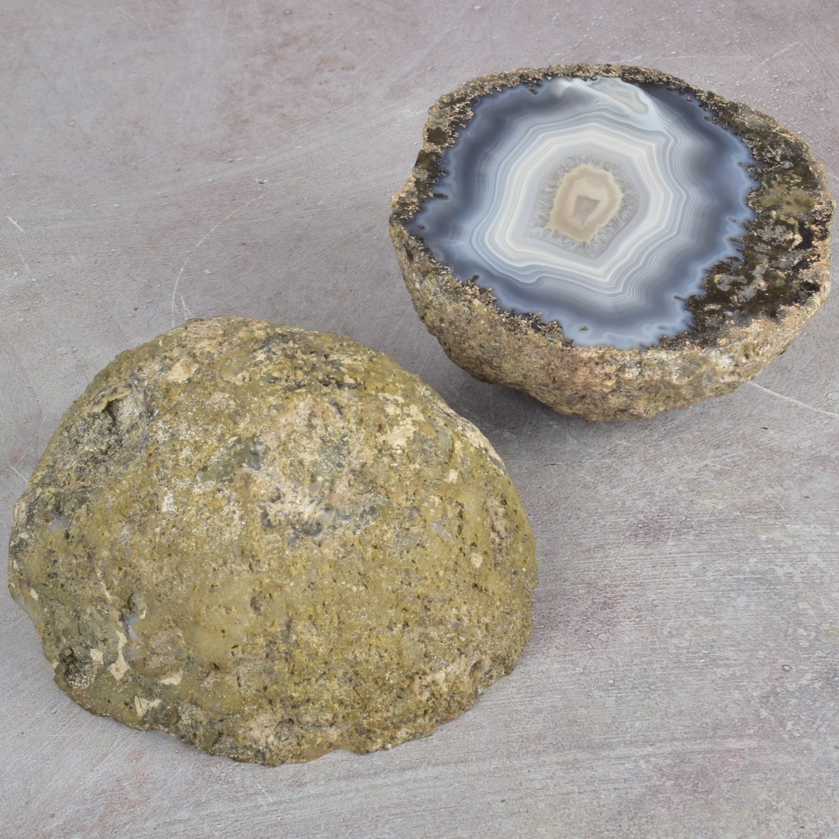 Cut and Polished Natural Geodes