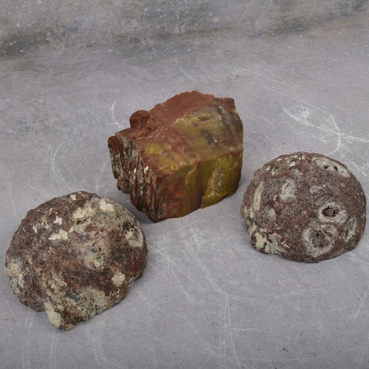 Three Natural Stones