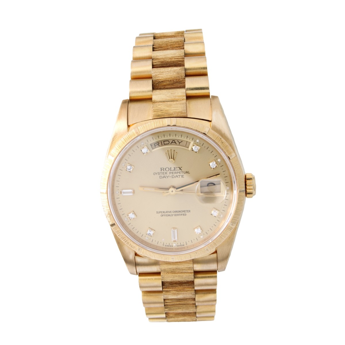 Rolex 18K Day Date Watch