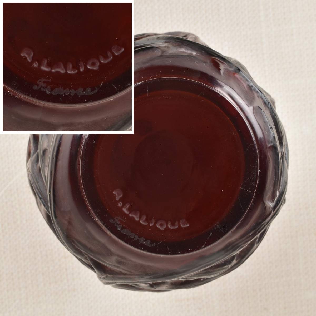 Rene Lalique "Ronces" Vase