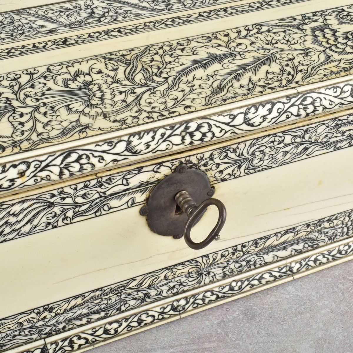 19th Century Anglo Indian Lap Desk