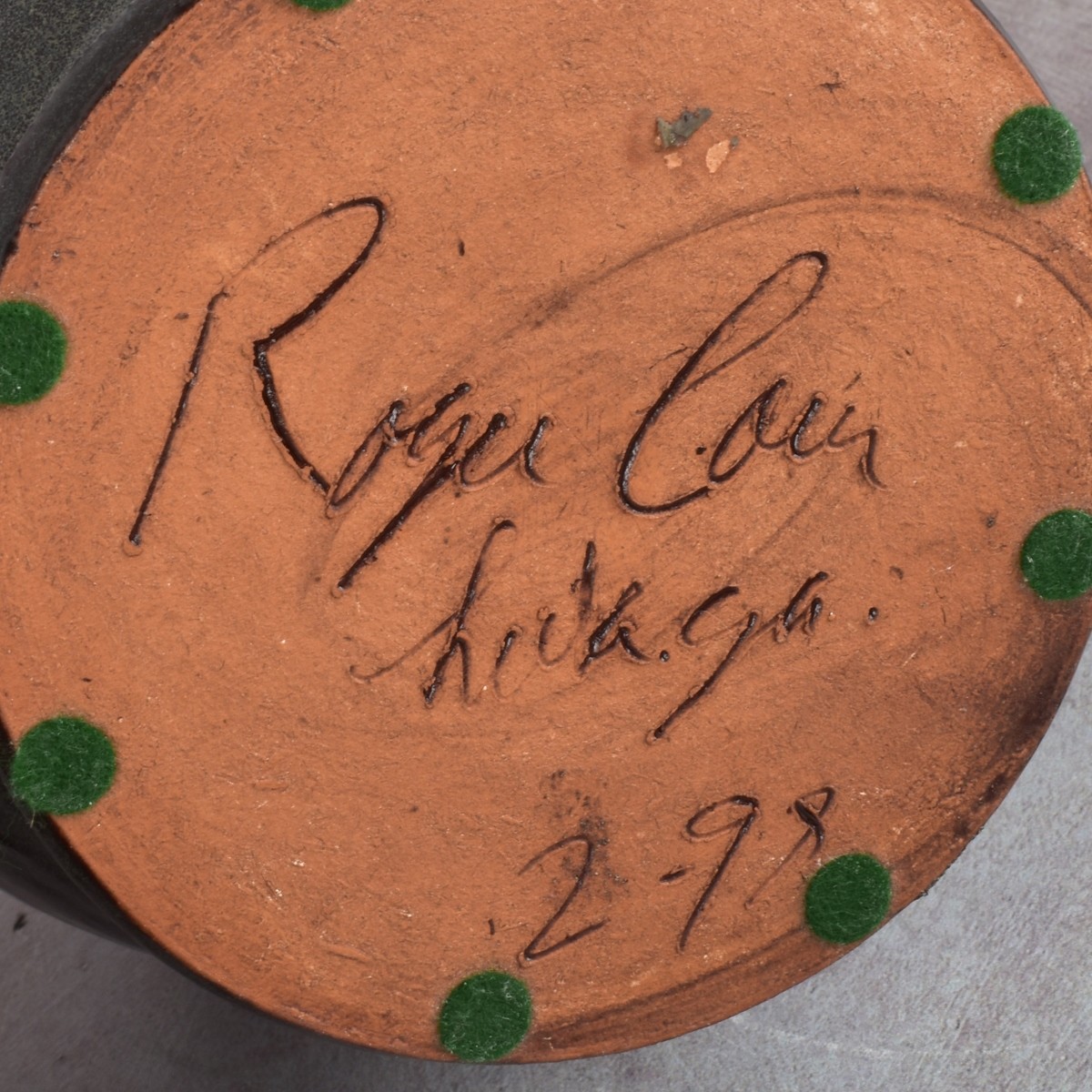 American Pottery Folk Art Face Jugs