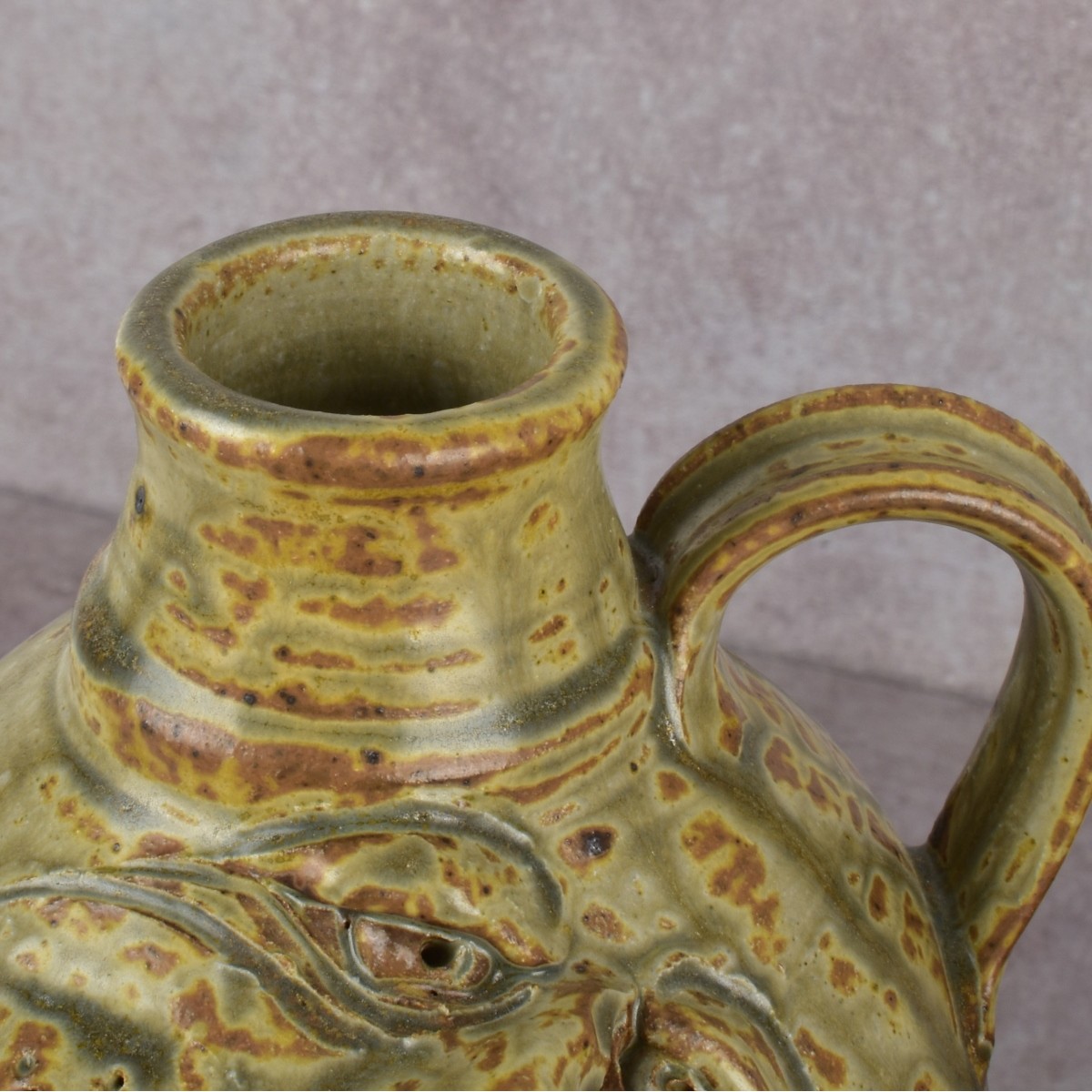 American Pottery Folk Art Face Jugs