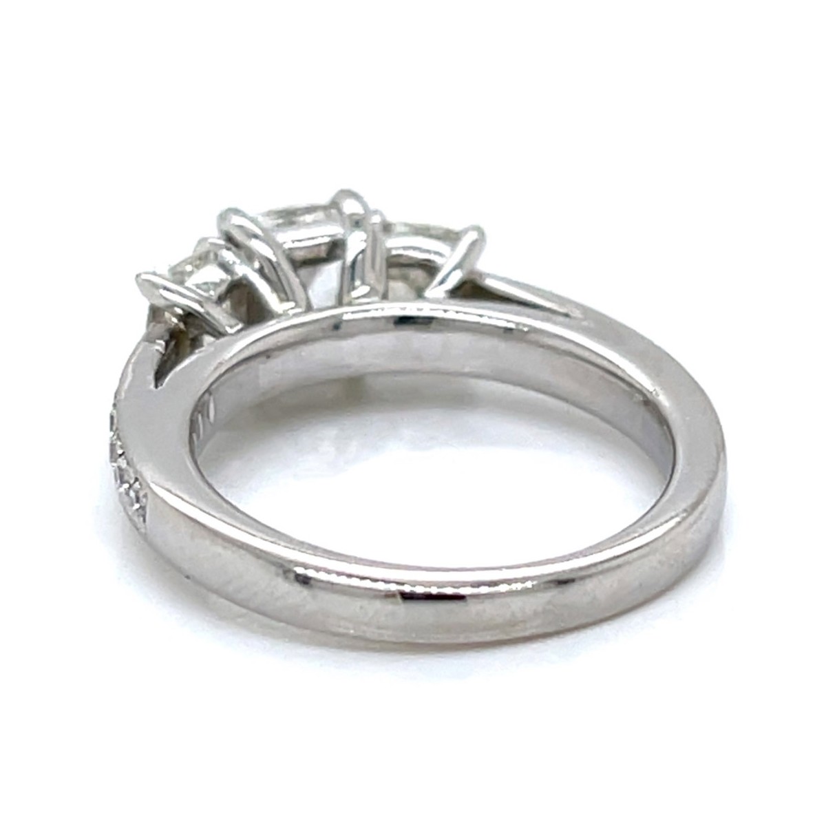Diamond and Platinum Ring