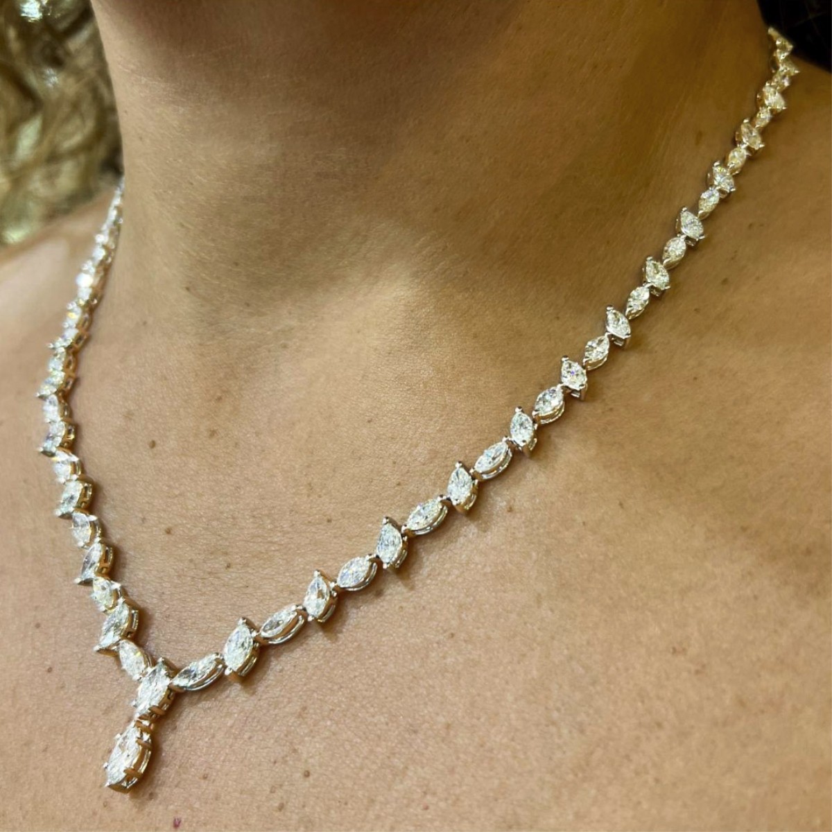 Diamond and Platinum Necklace