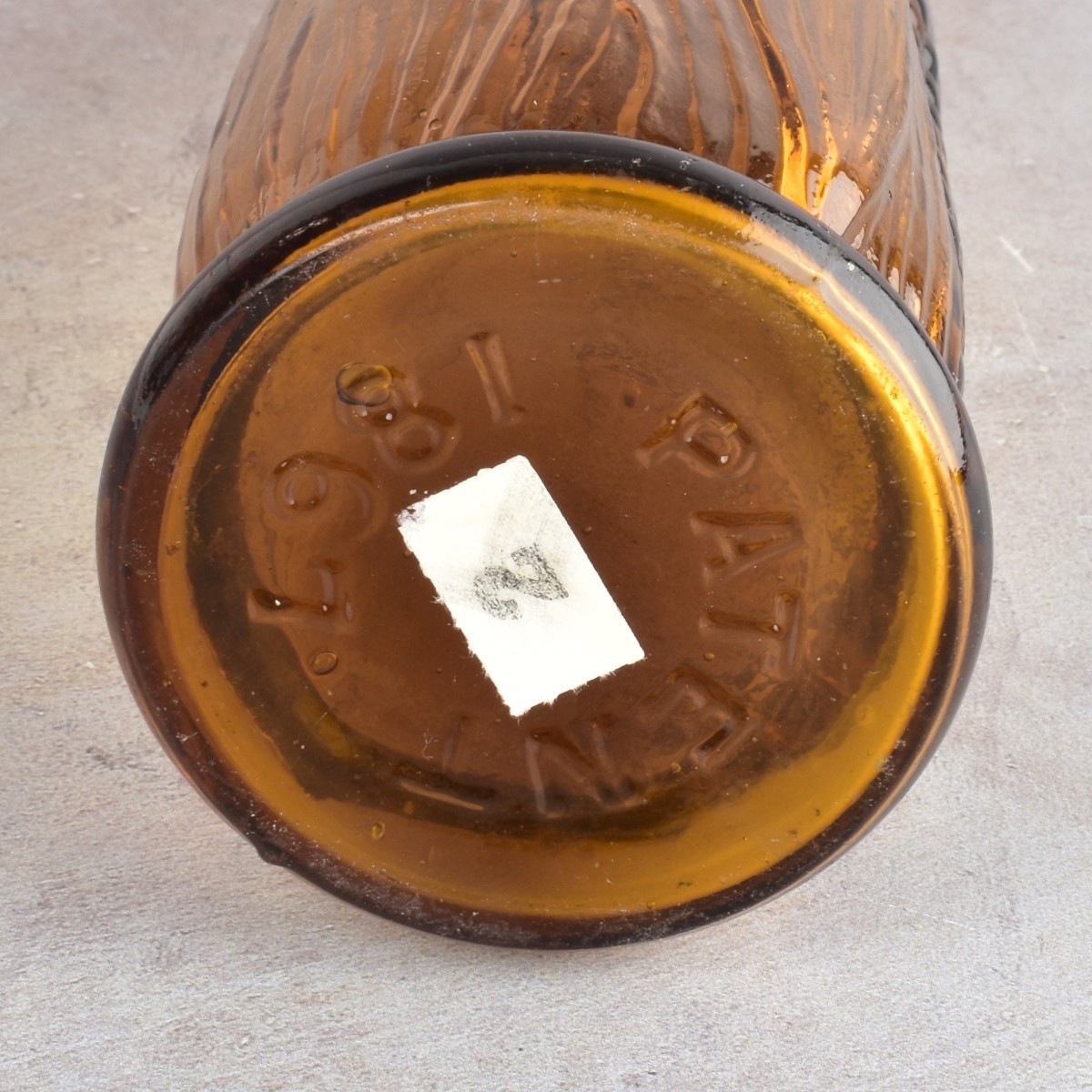 "National Bitters" Ear of Corn Bottle