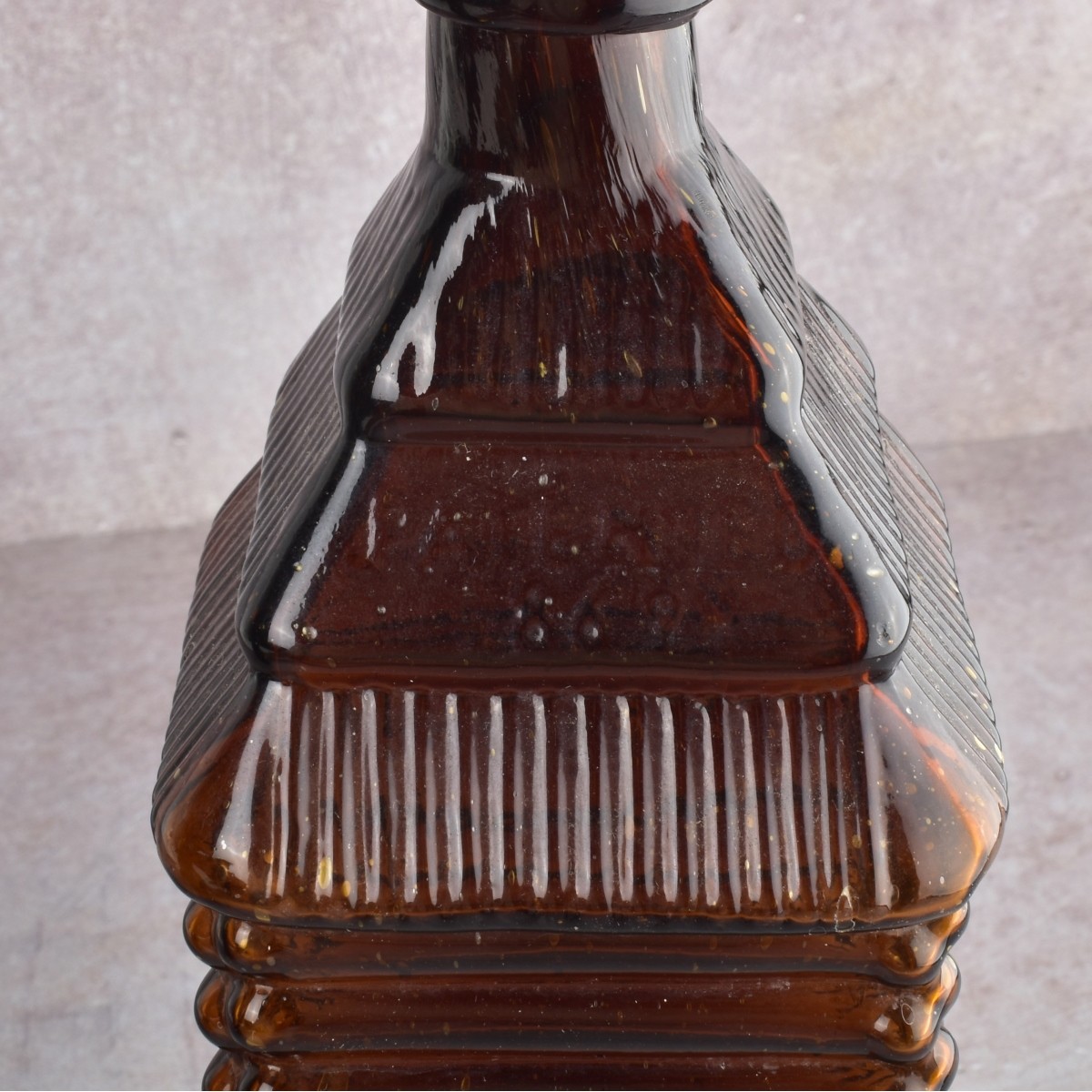 Antique Brown Glass Bottles