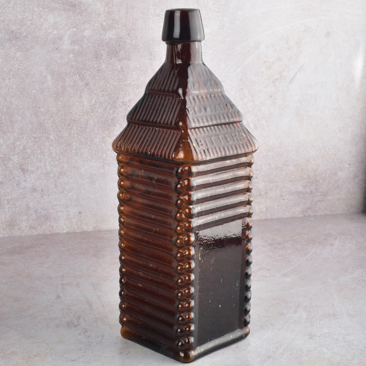 Antique Brown Glass Bottles