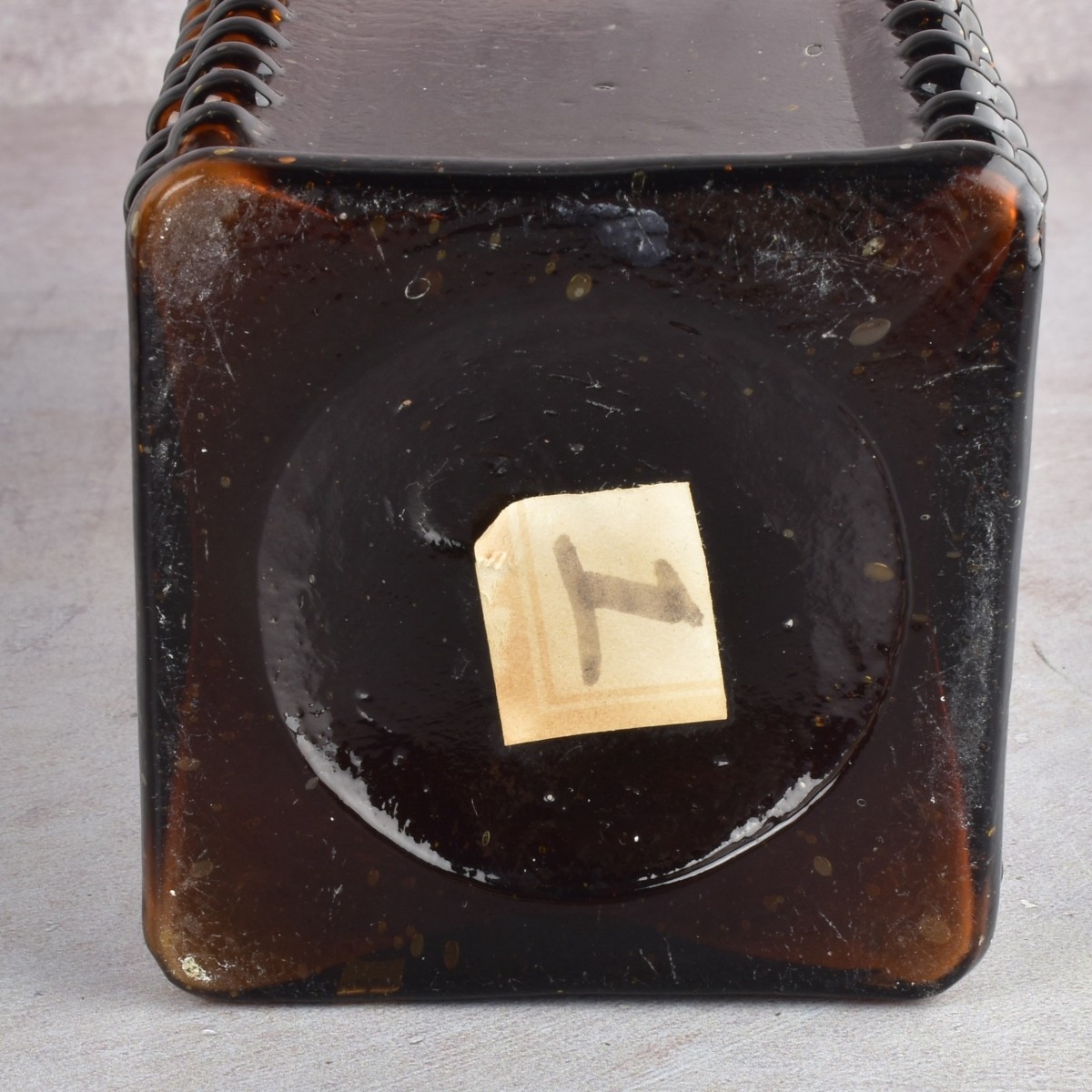 Antique Brown Glass Bottles