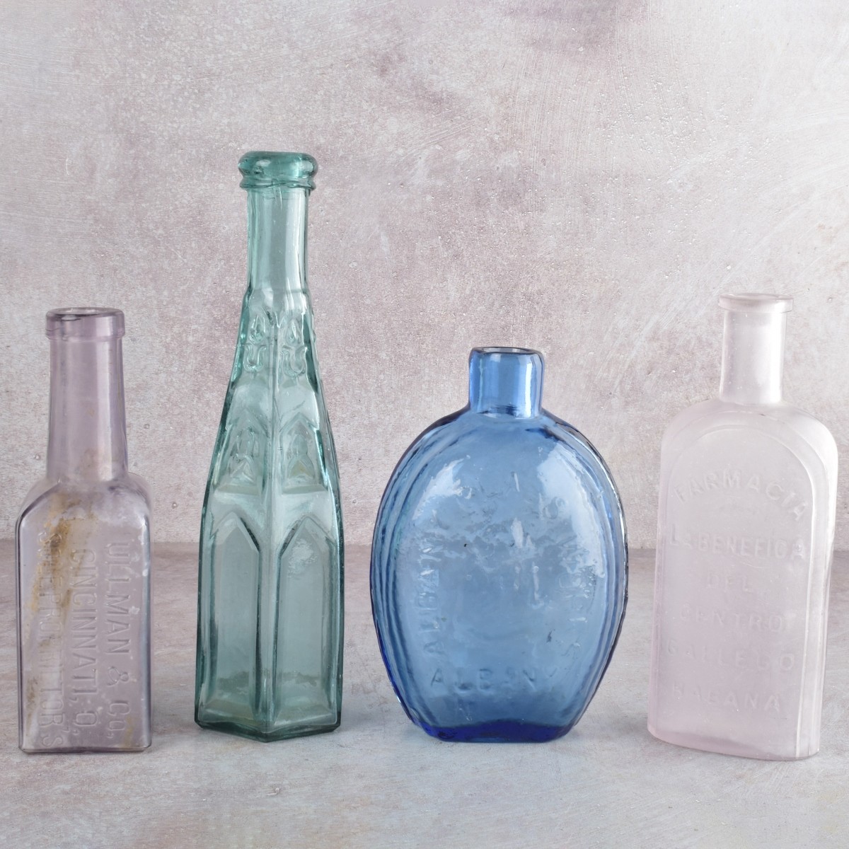Antique Apothecary-Medicine Bottles