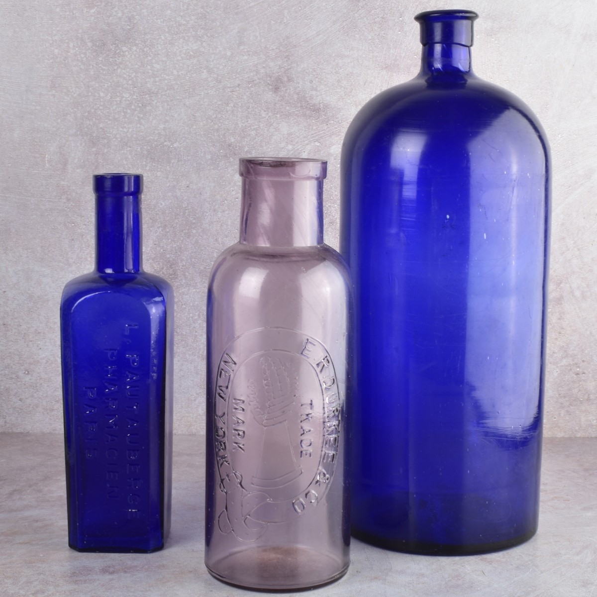 Antique Apothecary-Medicine Bottles