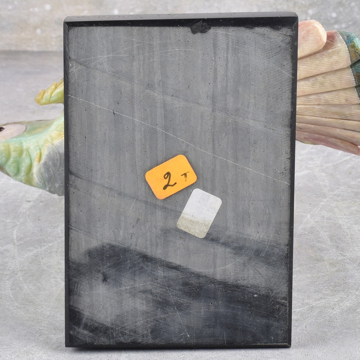 Carved Gemstone Parrot