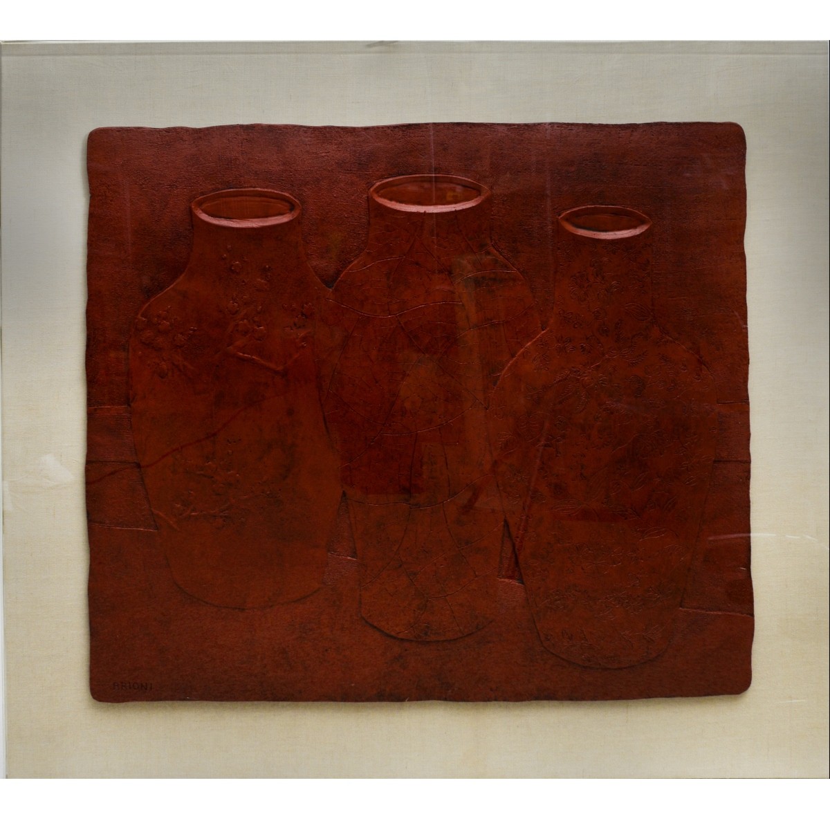 Brioni (20/21st C) Embossed Composition