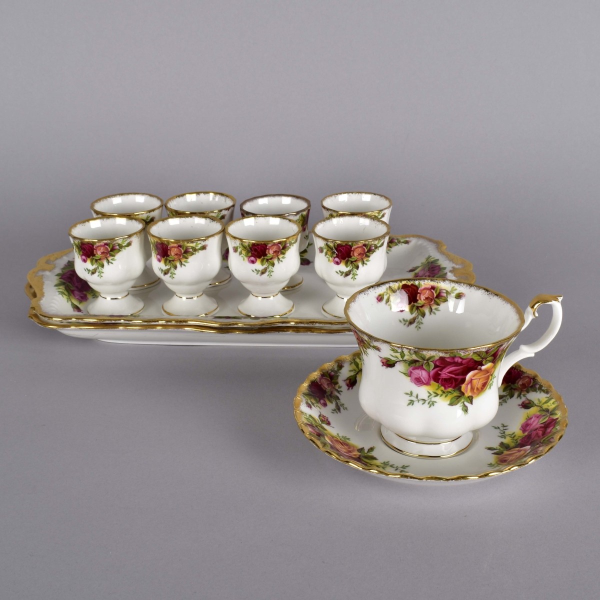 Set Royal Albert Old Country Roses China