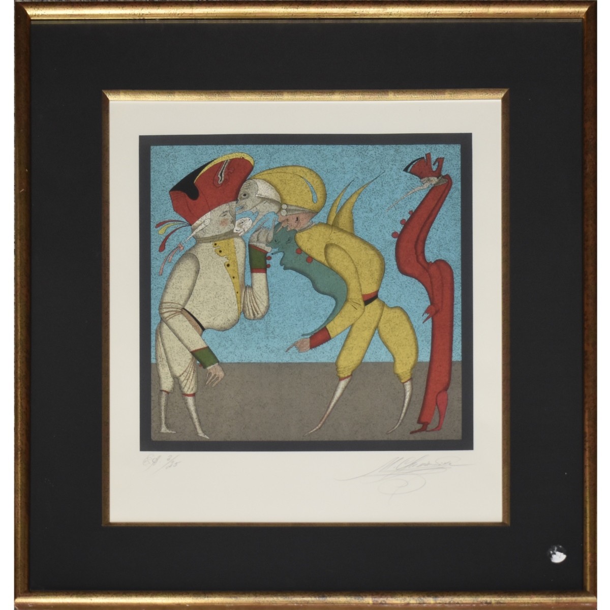 Mihail Chemiakin, Russian-American (b. 1943)