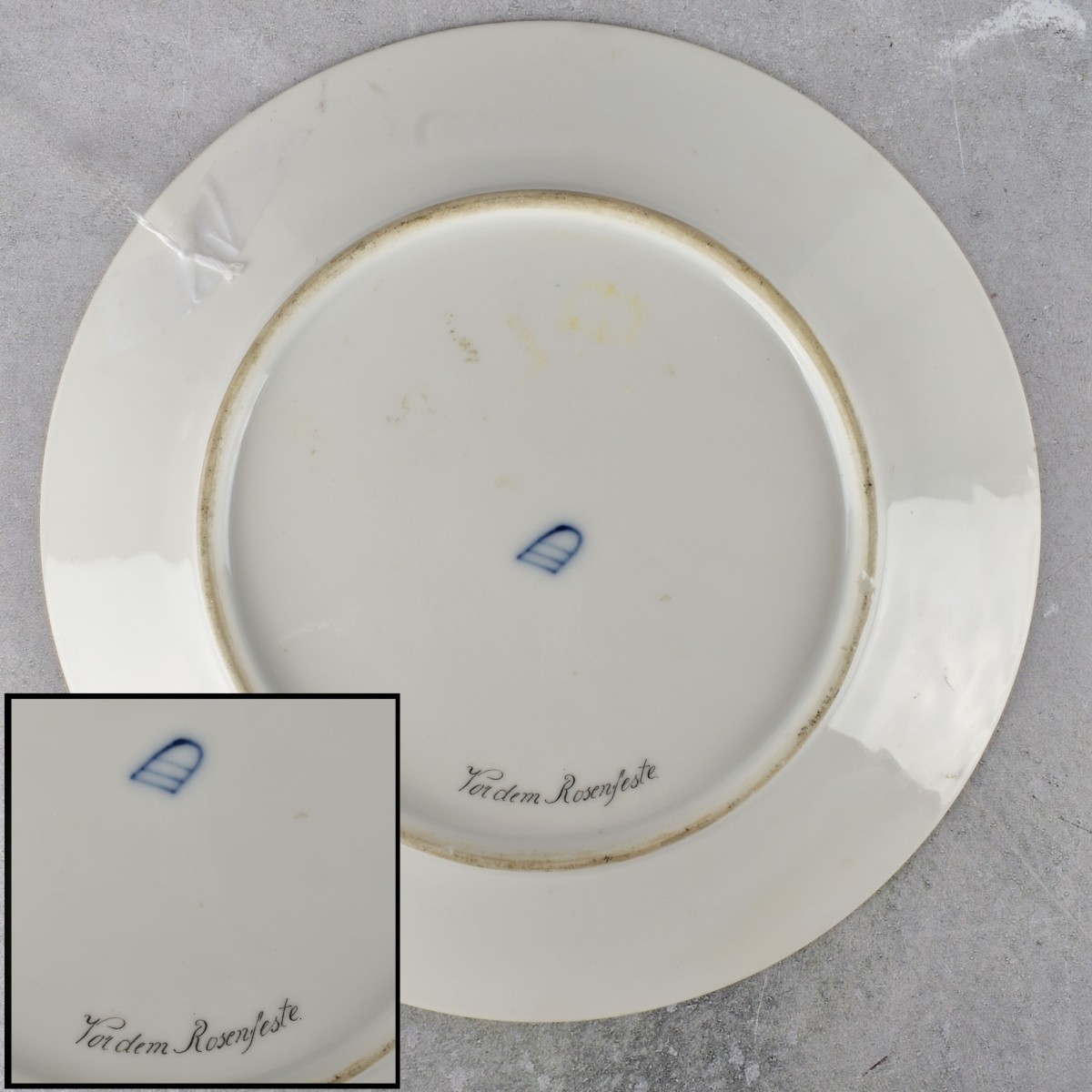 19/20th Century Royal Vienna Hand-Painted Cabinet