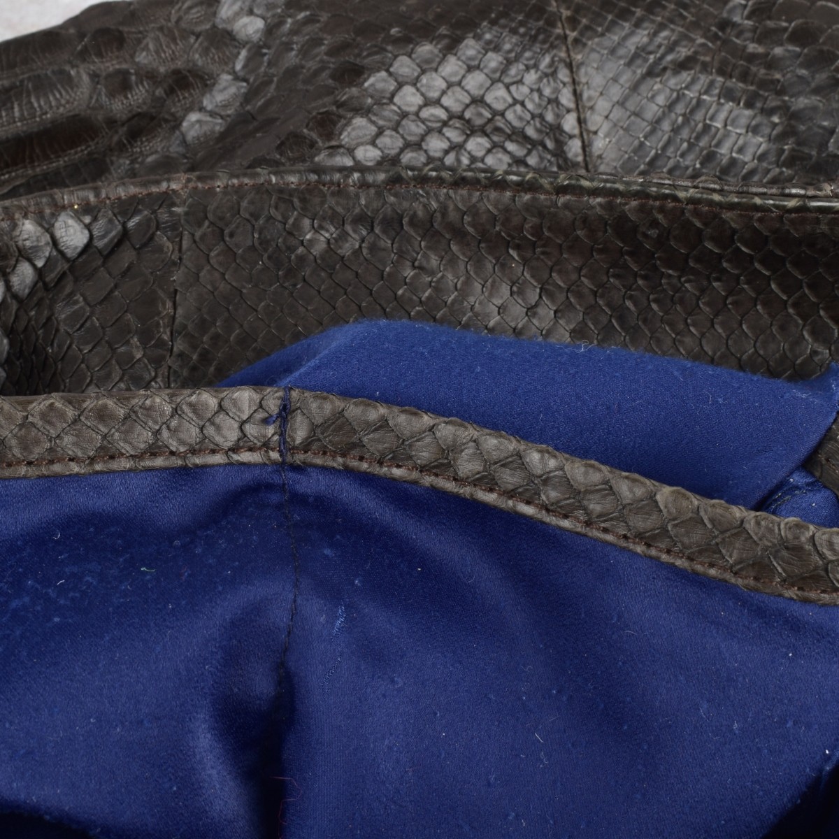 Vintage Snakeskin Shoulder Bag