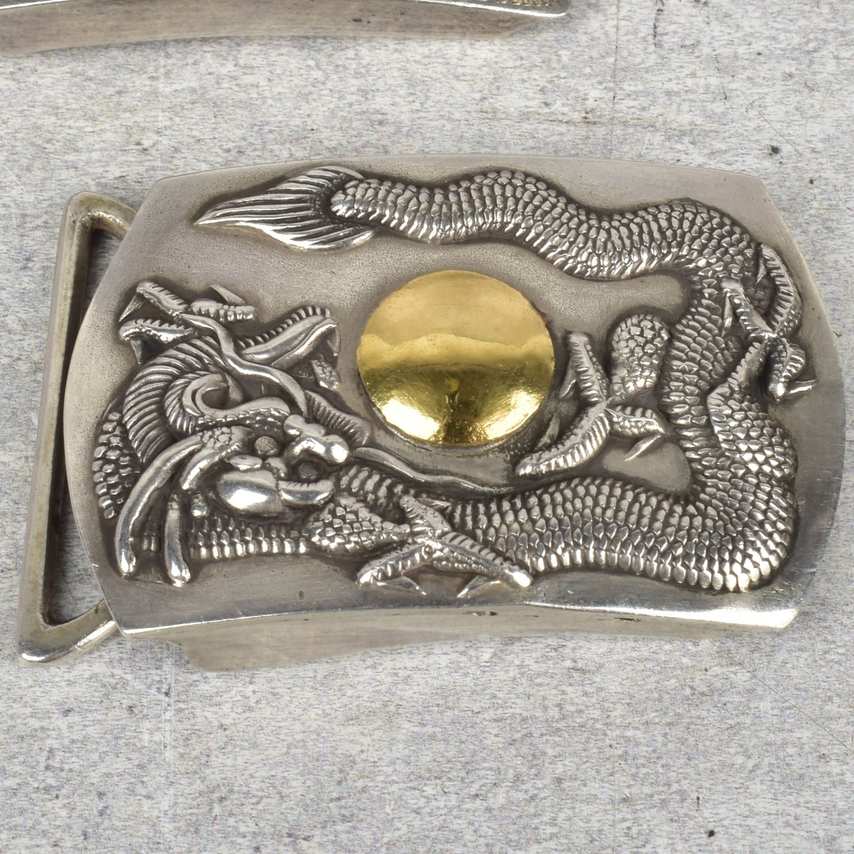 Collection of Silver Belt Buckles