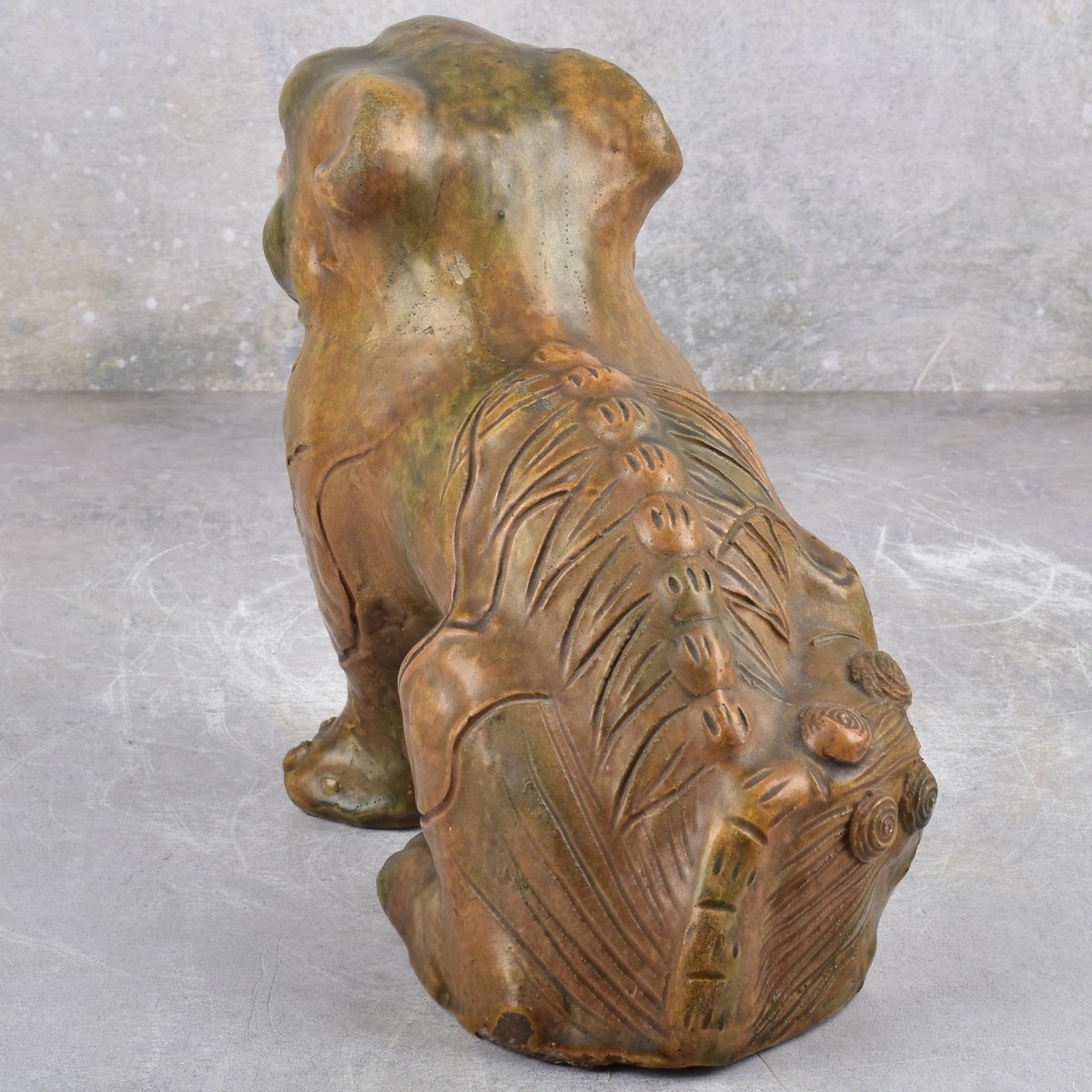 Antique Chinese Pottery Foo Dog