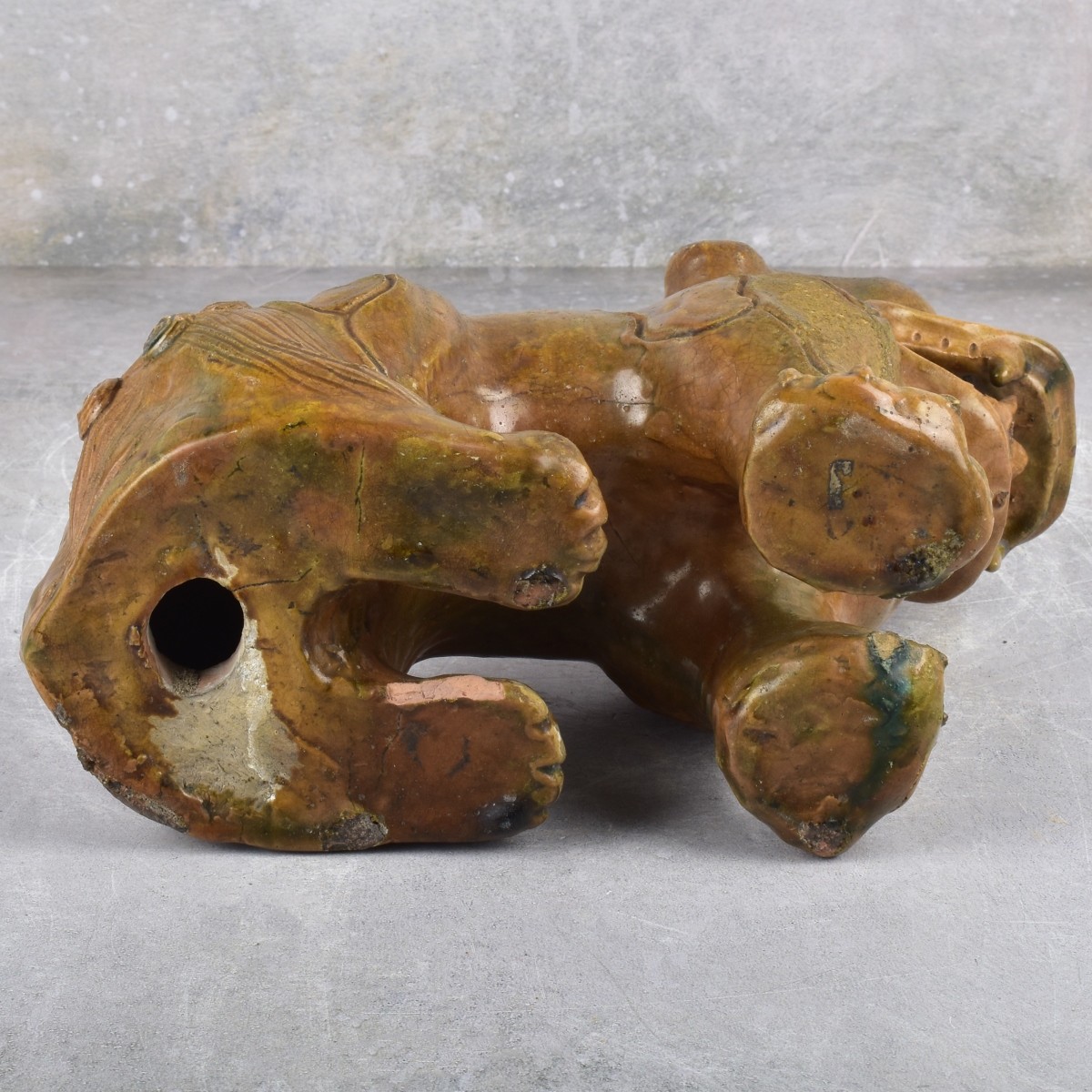 Antique Chinese Pottery Foo Dog