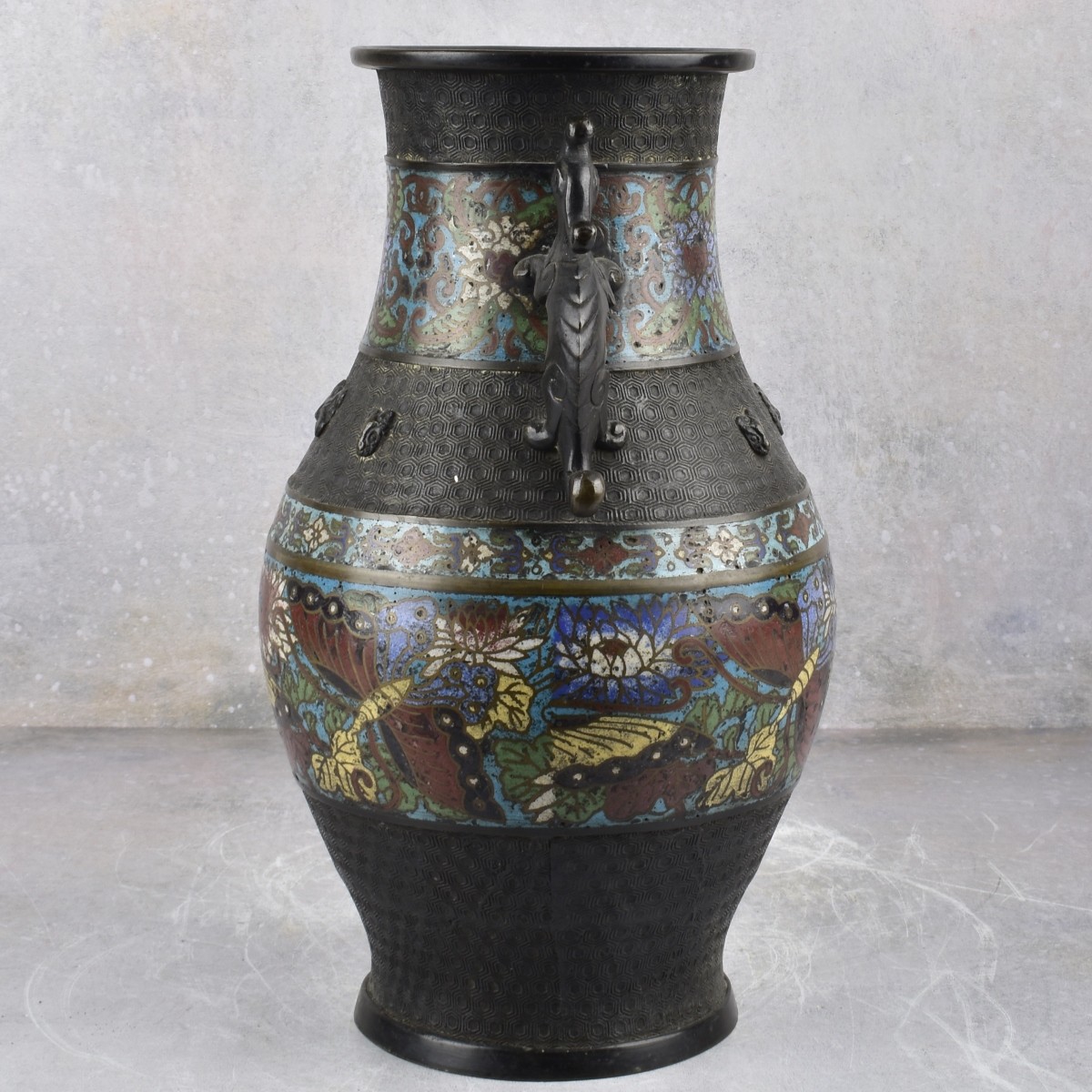 Antique Chinese Cloisonne Vase